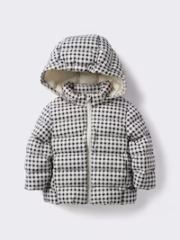 Baby PUFFTECH Washable Parka | Checked