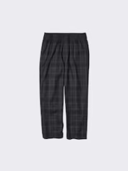 Flannel Easy Ankle Pants | Checked - Image 2