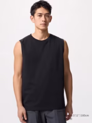 AIRism Cotton T-Shirt | Sleeveless