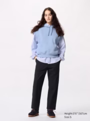 Cotton Relaxed Ankle Pants